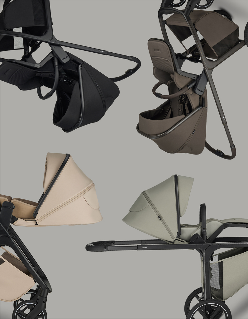 EASYWALKER Kočík kombinovaný Zoey Almond Taupe